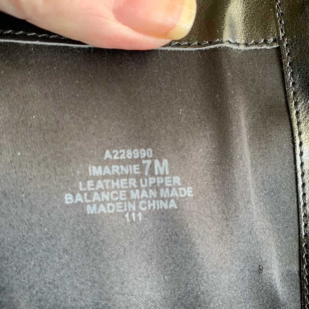 Isaac Mizrahi Burgundy and Black Leather Boots - Picture 6 of 6